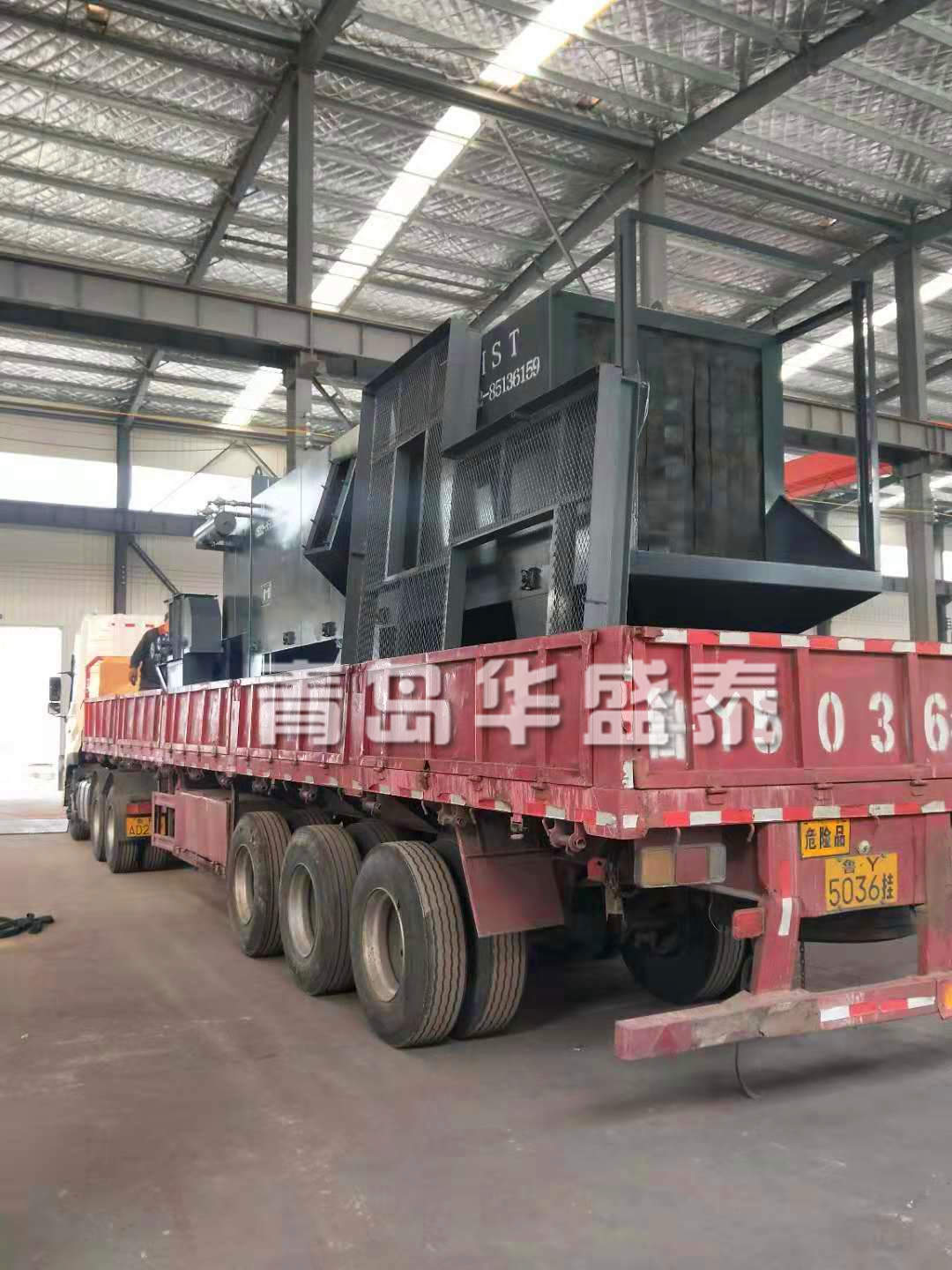 亚洲大陆午夜福利看片 山东烟台6912通过式抛丸清理机发货图