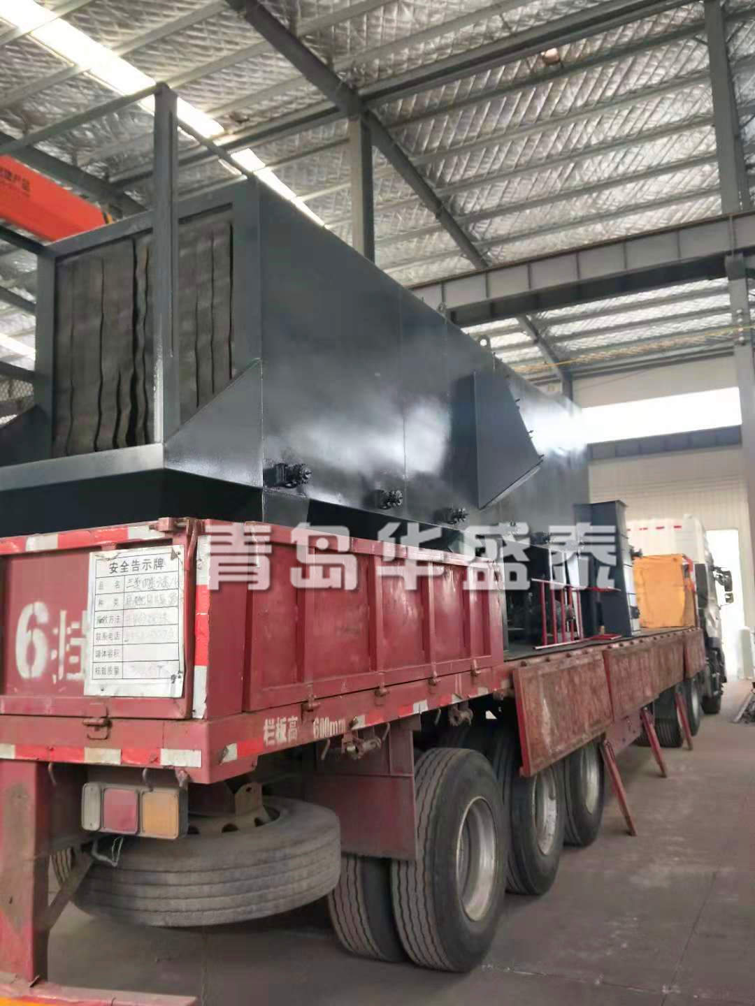 亚洲大陆午夜福利看片 山东烟台6912通过式抛丸清理机发货图