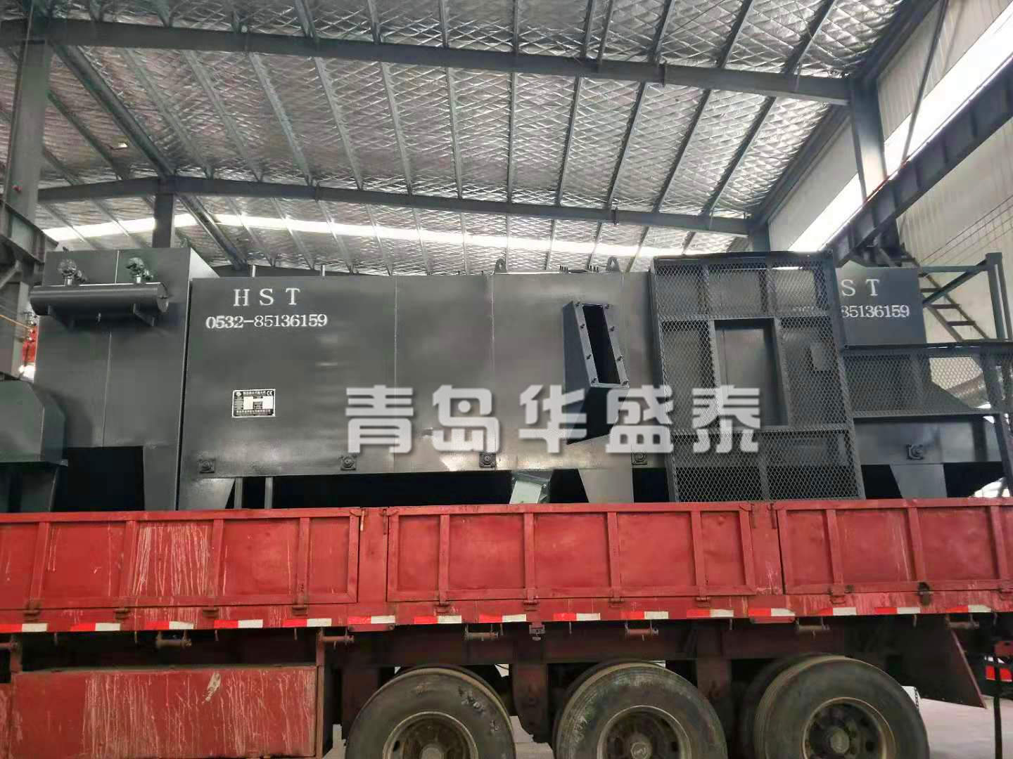 亚洲大陆午夜福利看片 山东烟台6912通过式抛丸清理机发货图